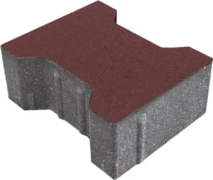 Kostka brukowa Tetka 8x16x20cm bez fazy nasiąkliwość 5% Czerwony Polbruk