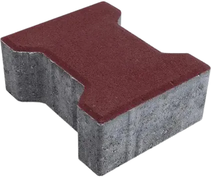 Kostka brukowa Tetka 8x16x20cm nasiąkliwość 5% Czerwony Polbruk