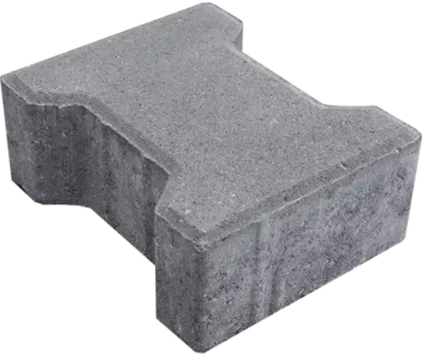 Kostka brukowa Tetka 8x16x20cm nasiąkliwość 5% Szary Polbruk