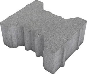 Kostka brukowa Tetka 8x16x20cm retencja+ mini faza Szary Polbruk
