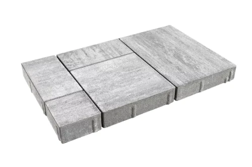 Kostka brukowa Toledo 6cm cement biały Adular biało-stalowy Polbruk
