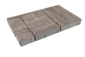 Kostka brukowa Toledo 6cm cement biały Cortado brązowo-biały Polbruk