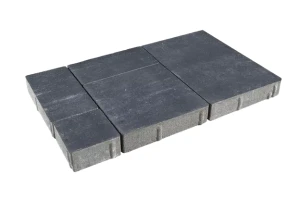 Kostka brukowa Toledo 6cm cement biały Cosmo czarno-biało-szary Polbruk