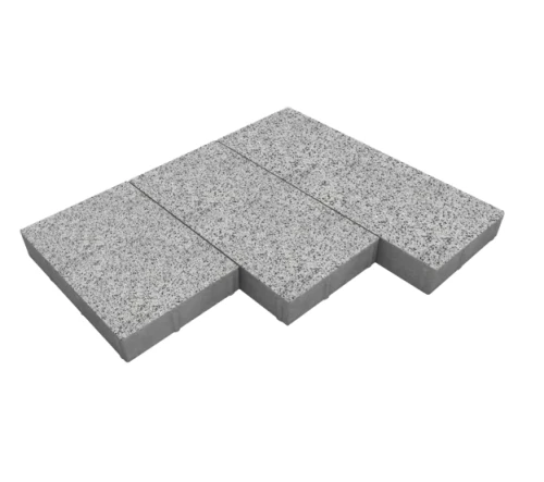 Kostka brukowa Triada 6cm cement biały płukany Szary Polbruk