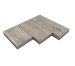 Kostka brukowa Triada 8cm cement biały Taupe mokka-stalowo-biały Polbruk