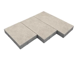 Kostka brukowa Triada 8cm cement biały Ivory biało-beżowy Polbruk