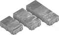 Kostka brukowa Triada 8cm retencja+ cement biały Nerino biało-szaro-czarny Polbruk