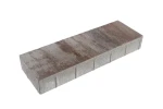 Kostka brukowa Urbanika 8x60x20cm cement biały mini faza Onyx biało-szaro-pomarańczowy Polbruk