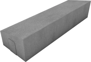 Krawężnik trapezowy 21x30x100cm nasiąkliwość 4% klasa U Szary Polbruk
