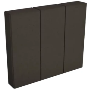 Obrzeże Treo 8x40x50cm gładkie Brązowy Polbruk