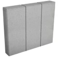 Obrzeże Treo 8x40x50cm cement biały gładkie Biały Polbruk