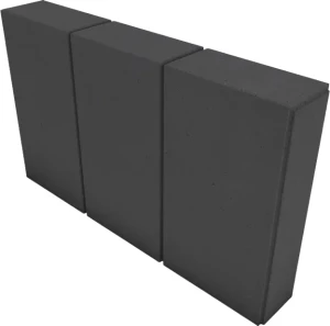 Obrzeże 2 gat. Treo 8x30x50cm gładkie Grafitowy Polbruk