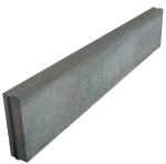 Obrzeże trawnikowe 6x20x100cm z zamkiem Szary Polbruk