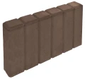 Obrzeże Endo 8x28x48cm Brązowy Polbruk