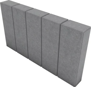 Obrzeże Fem 6x28x50cm gładkie Szary Polbruk