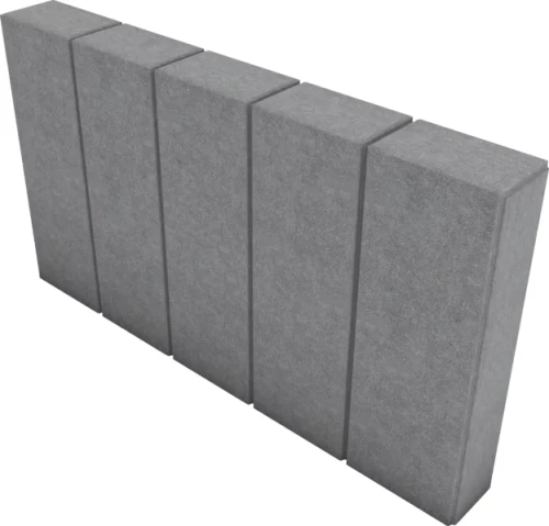 Obrzeże Fem 6x28x50cm gładkie Szary Polbruk
