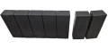 Obrzeże Fem Łuk 6x28x10cm gładkie Grafitowy Polbruk
