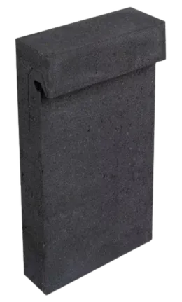Obrzeże Flesz 6/8x20x30cm Grafitowy Polbruk