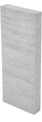 Palisada Slim 8x33x100cm cement biały Adular biało-stalowy Polbruk
