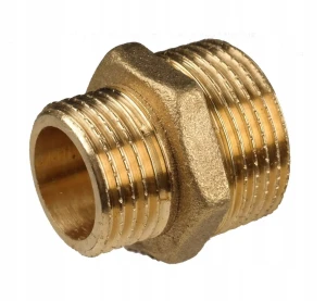 Nypel mosiężny 3/4"x1/2"