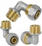 Kolanko PEX 20x3/4" skręcane, z gwintem zewnętrznym