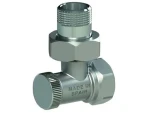 Zawór grzejnikowy kątowy 1/2", chromowany Arco