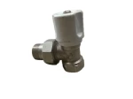 Zawór grzejnikowy kątowy 3/4", chromowany