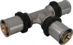 Trójnik PEX 20x16x20mm zaciskowy PEX Plus