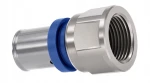 Mufa PEX 16x1/2" zaciskowa z gwintem wewnętrznym PEX Plus
