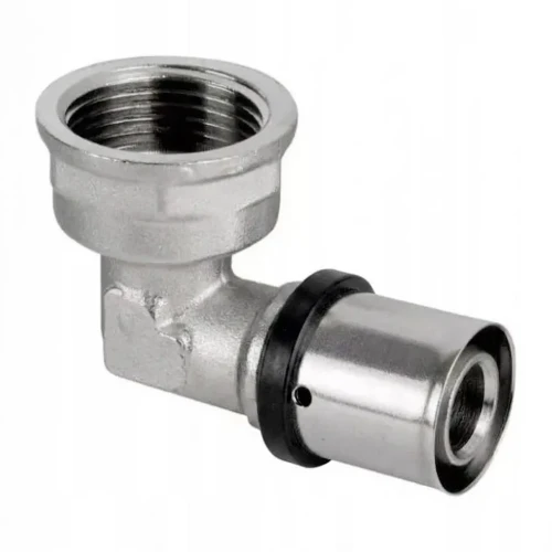 Kolanko PEX 16x1:2" zaciskowe, z gwintem wewnętrznym PEX Plus.webp