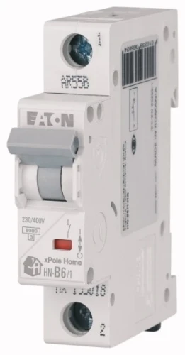 Wyłącznik nadprądowy instalacyjny 1P C 10A 6kA Eaton CLS6-C10 (HN-C10:1).webp