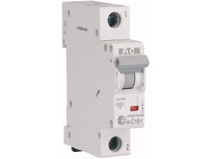 Wyłącznik nadprądowy instalacyjny 1P C 16A 6kA Eaton CLS6-C16 (HN-C16/1)