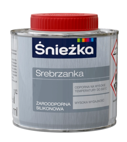 Srebrzanka  żaroodporna Śnieżka  0,2L