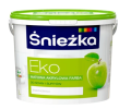 Emulsja akrylowa do ścian i sufitów Śnieżka EKO biała 3l