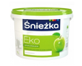 Emulsja akrylowa do ścian i sufitów Śnieżka EKO biała 10l