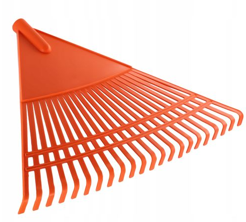 Grabie do liści Drewmar pomarańczowe małe