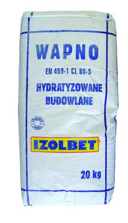 Wapno budowlane Izolbet CL 80-S 20kg