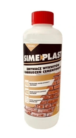 Płyn do wykwitów i zabrudzeń cementowych Sime Plast 1l