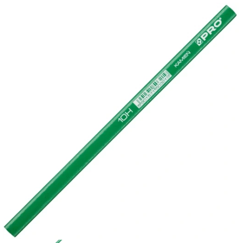 Ołówek do kamienia PRO 24cm zielony