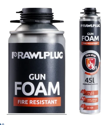 Piana pistoletowa ognioochronna Rawlplug  750ml
