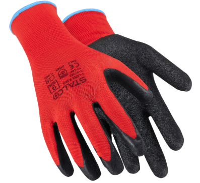 Rękawice poliestrowe Stalco S-Latex R Eco