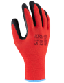 Rękawice poliestrowe Stalco S-Latex R Eco
