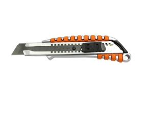 Nóż metalowy gumowany 18mm Solid 5684