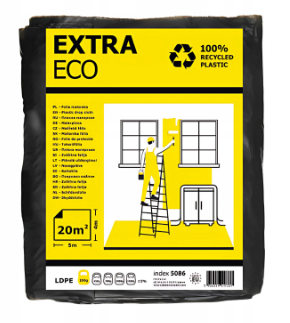 Folia malarska extra mocna  economy Solid  4x5m