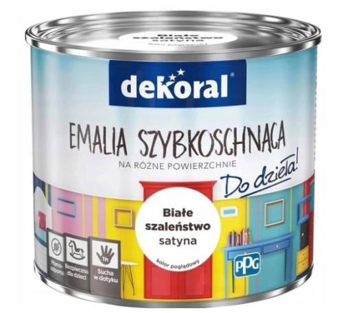 Dekoral akrylux  biała 0,5l