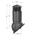 Kominek z odpływem kondensatu Perfekta Plus do blachodachówek o średnicy 125mm