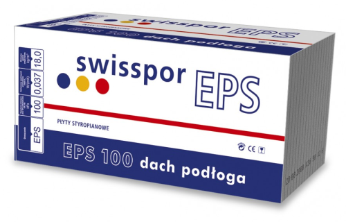 Styropian Swisspor EPS 100 Dach podłoga