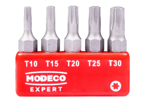 Zestaw bitów 25mm T10 T15 T20 T25 T30 (5 elementów)