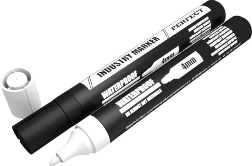 Marker przemysłowy biały Stalco