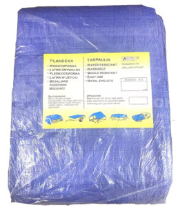 Plandeka 4x5m niebieska Agro-Jumal